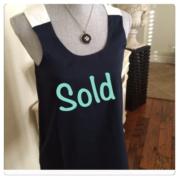 🪴STILL AVAILABLE- 🪴New- chiffon tank blouse - Picture 1 of 4